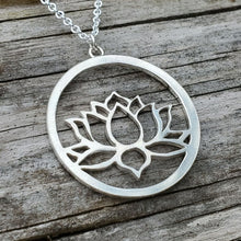 Load image into Gallery viewer, Lotus Pendant
