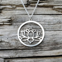 Load image into Gallery viewer, Lotus Pendant
